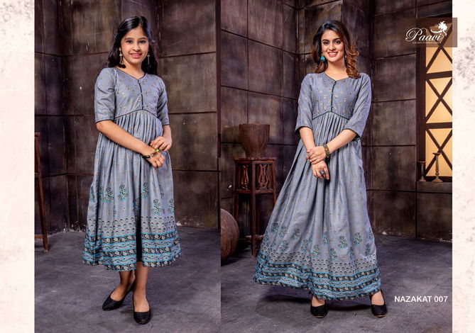 Nazakat Vol 2 By Paavi Long Anarkali Kurtis Catalog
